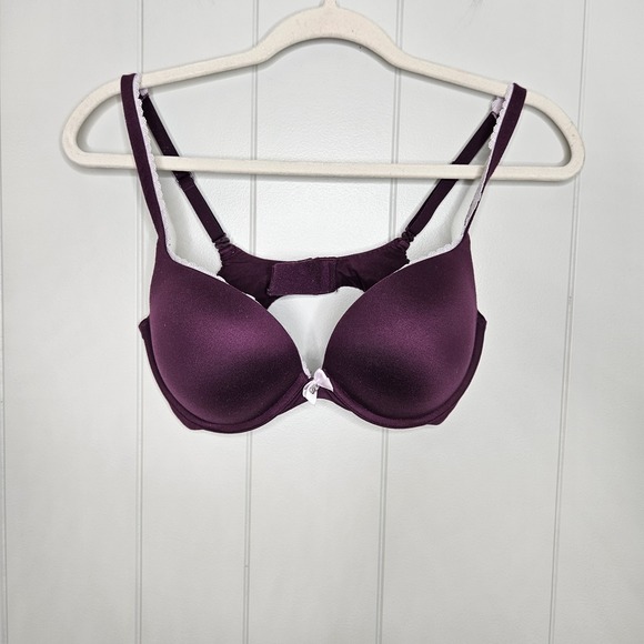 Victoria's Secret Other - Victoria's Secret Body By Victoria Push Up Bra Burgundy 34D